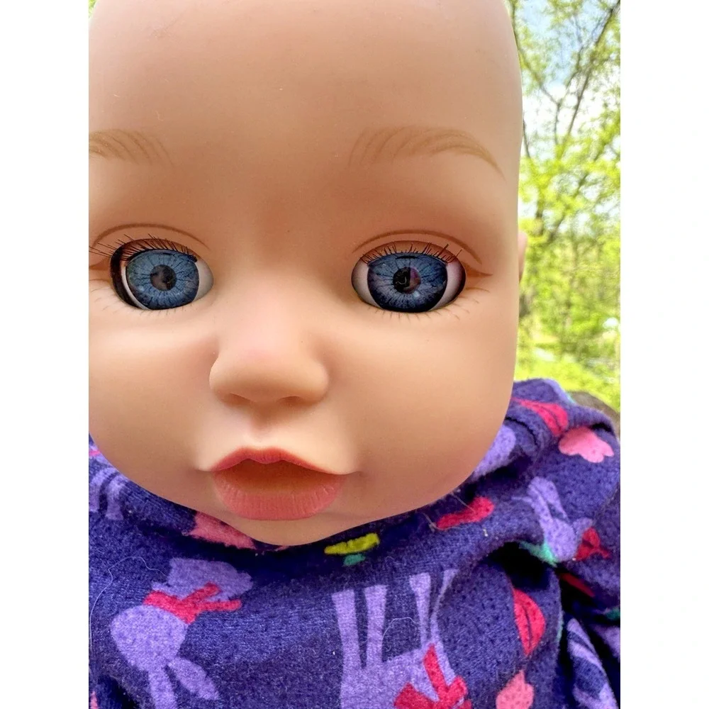 Baby Annabell Potty Time Doll Zapf Creation Blue Eyes Soft‎ Body 16